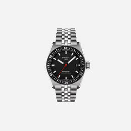 Tissot PR516 Powermatic 80 Grey Stainless Steel Strap Automatic Watch