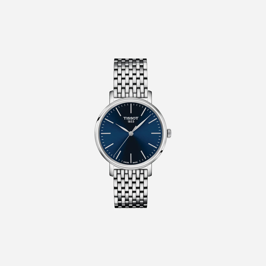 Tissot Everytime Blue Dial 34mm Stainless Steel Quartz Watch