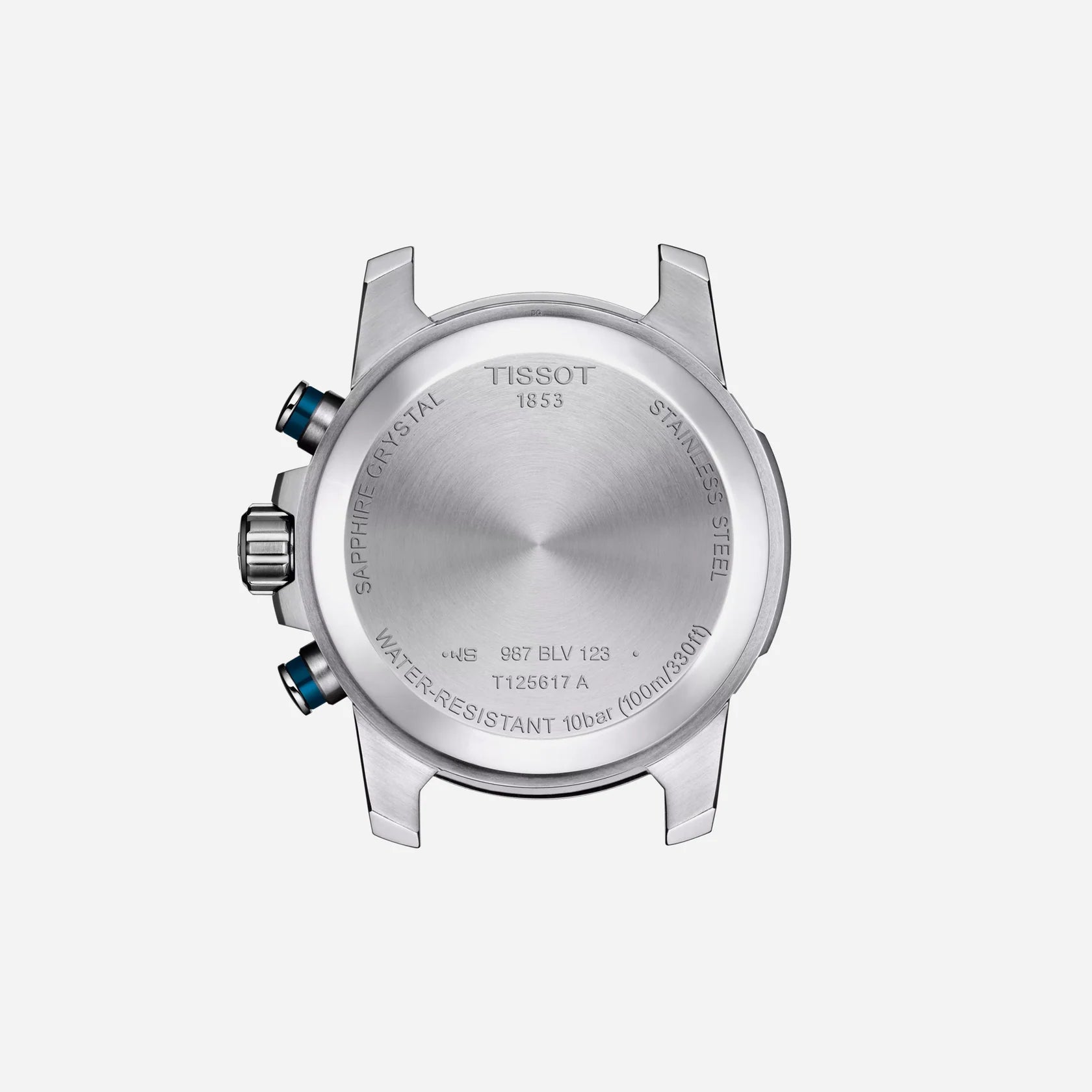 Tissot Supersport Chrono Blue Dial 45.5mm Stainless Steel Strap