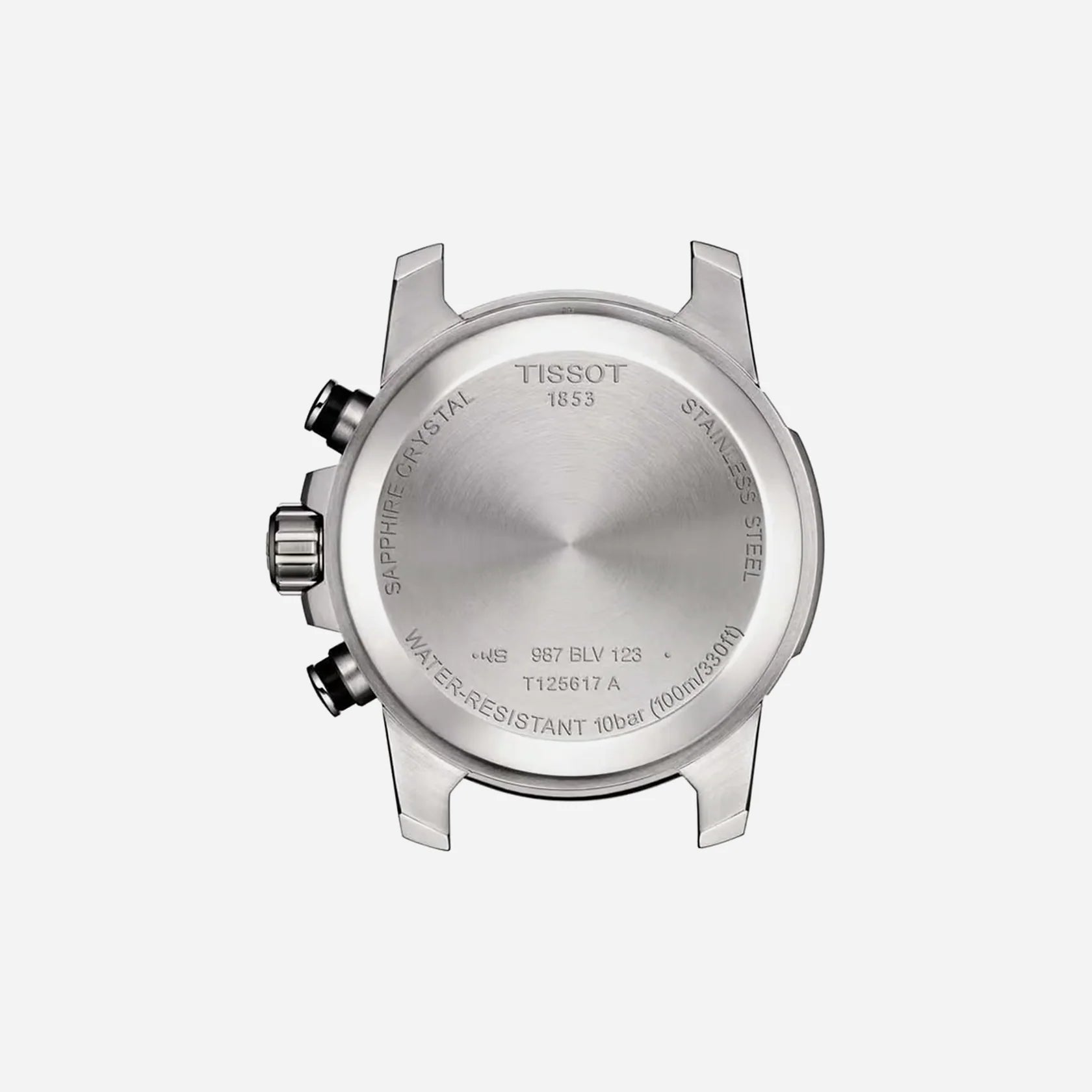 Tissot Supersport Chrono Black Dial 45.5mm Stainless Steel Strap