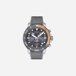 Tissot Seastar 1000 Chronograph Grey Dial Fabric Strap 45.5mm