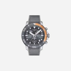 Tissot Seastar 1000 Chronograph Grey Dial Fabric Strap 45.5mm