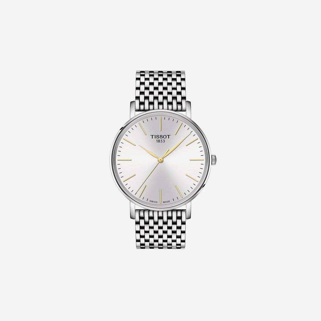 Tissot Everytime White Dial 40mm Stainless Steel Quartz Watch