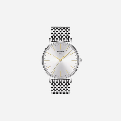 Tissot Everytime White Dial 40mm Stainless Steel Quartz Watch