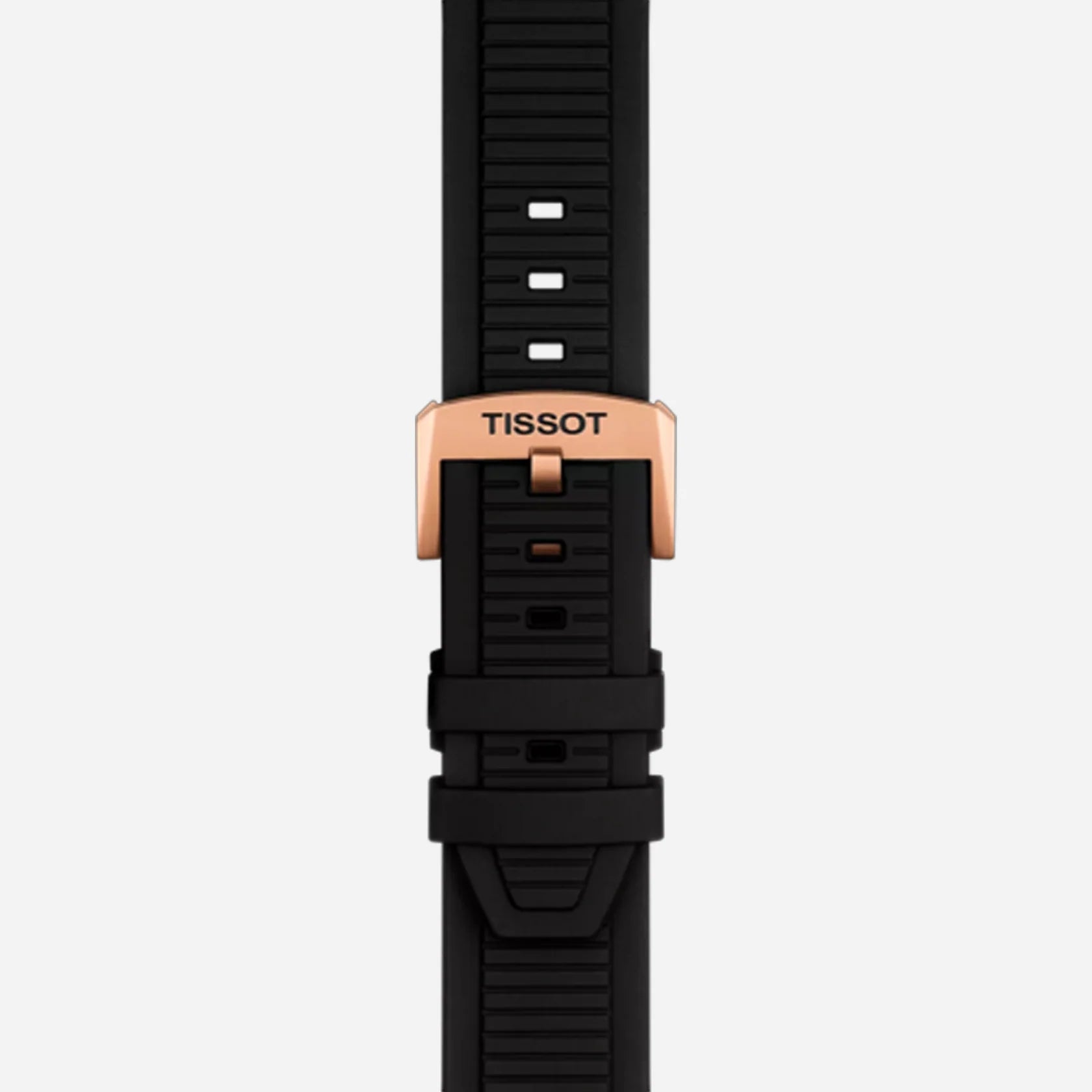 Tissot T-Race Black Dial 45mm Silicone Quartz Chronograph Watch