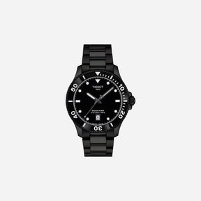 Tissot Seastar 1000 Quartz Black Dial Black PVD Bracelet 40mm