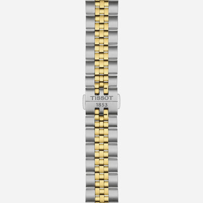 Tissot Ballade 40mm Silver Dial Grey Yellow Gold PVD Stainless Steel Watch