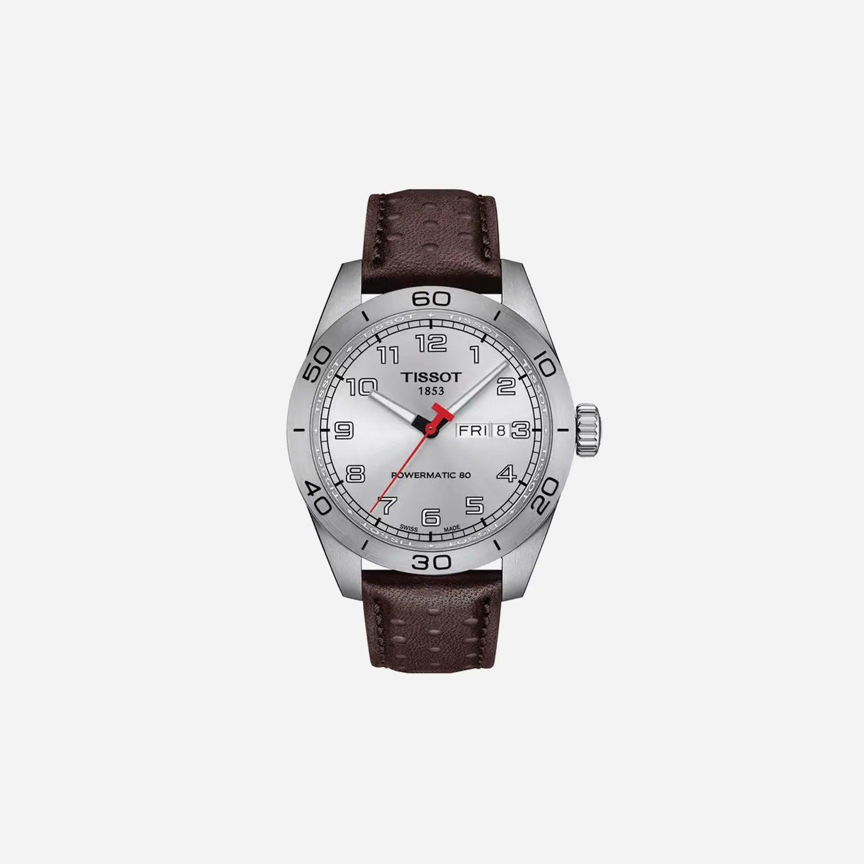 Tissot PRS 516 Powermatic 80 Automatic Silver Dial Men's Watch