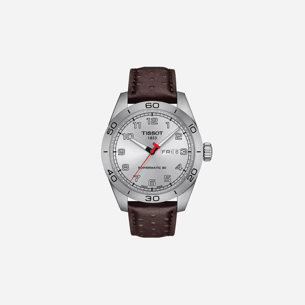 Tissot PRS 516 Powermatic 80 Automatic Silver Dial Men's Watch