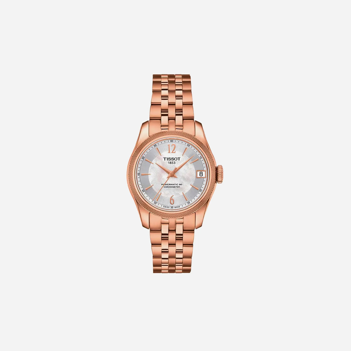 Tissot Ballade Powermatic 80 COSC Mother of Pearl 32mm
