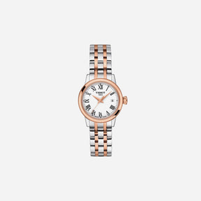 Tissot Classic Dream Lady White Dial 28mm Two-Tone Stainless Steel Quartz Watch