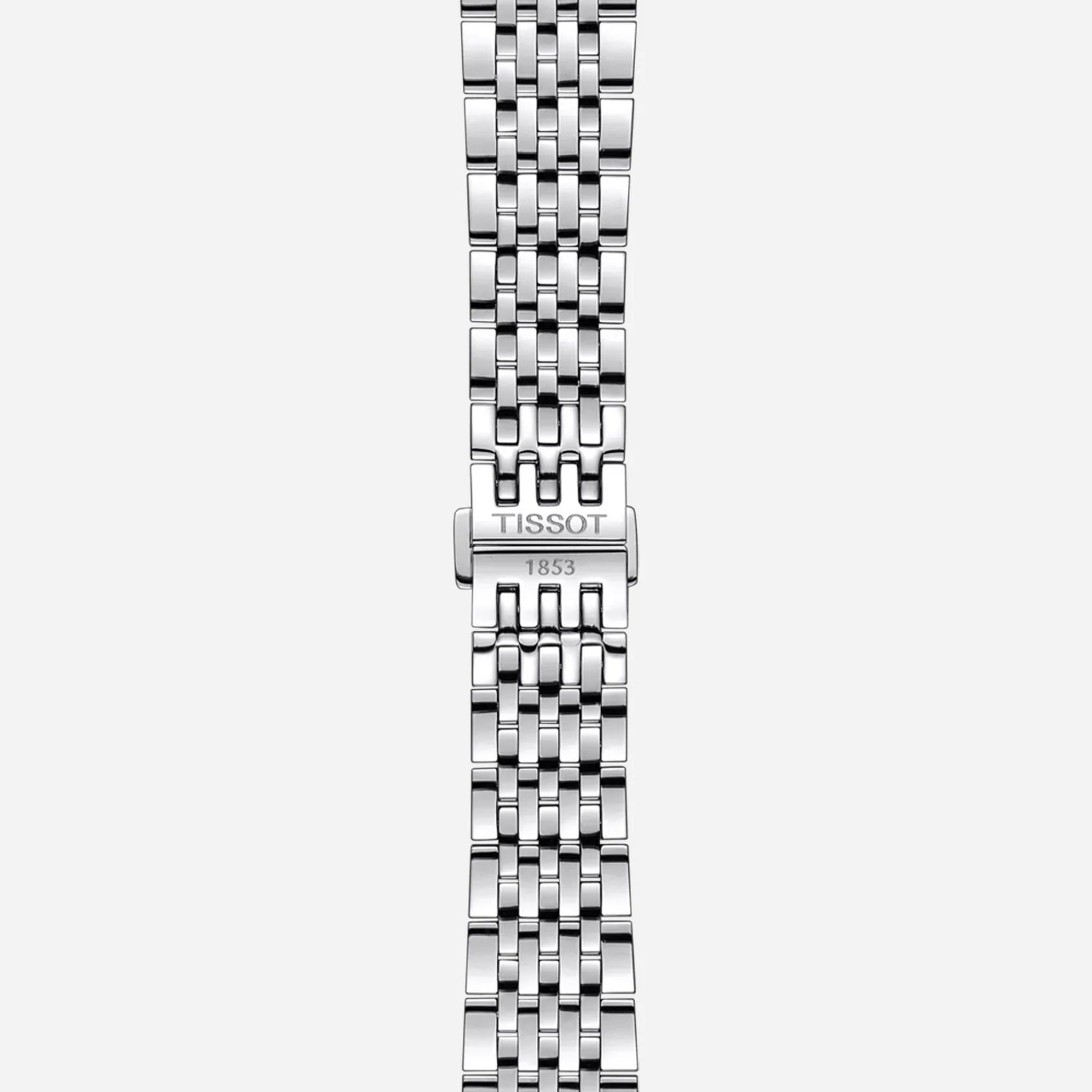 Tissot Le Locle COSC 39.3mm Silver Dial Grey Stainless Steel 18K Rose Gold Bezel Automatic Watch