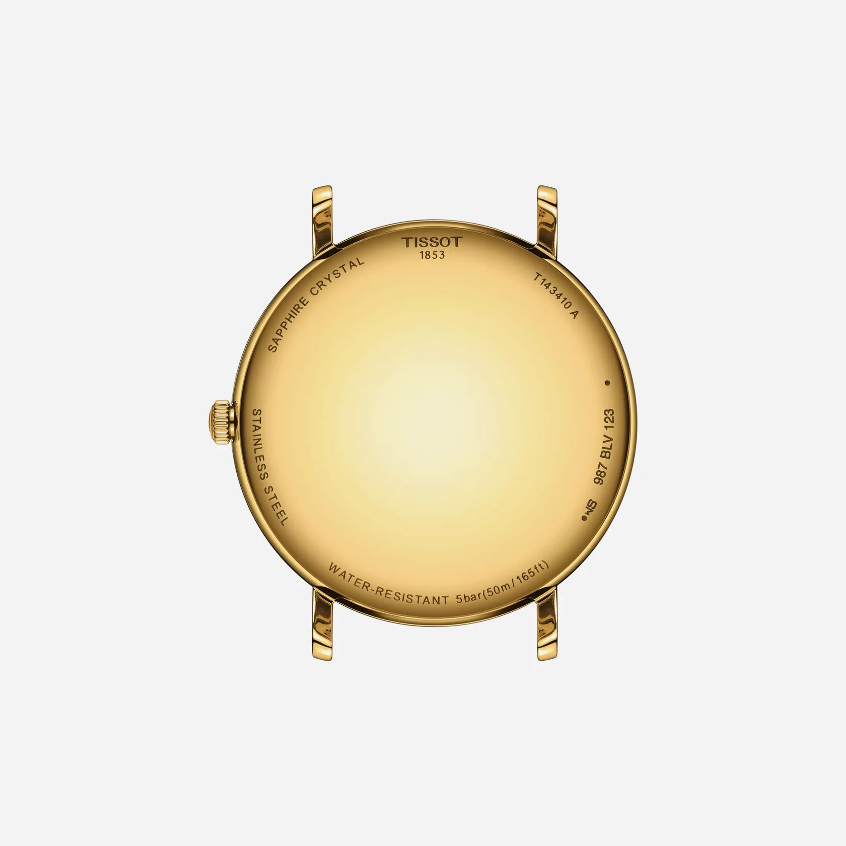 Tissot Everytime Green Dial 40mm Yellow Gold PVD Stainless Steel Bracelet Quartz Watch