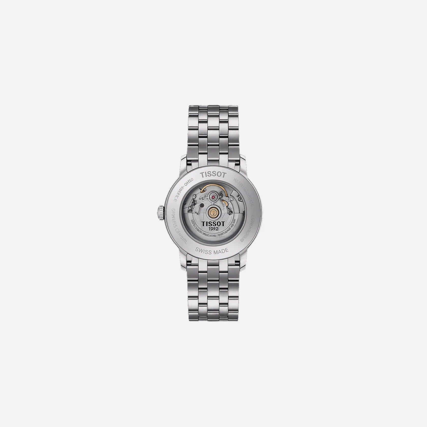 Tissot Carson Premium Automatic Lady Black Dial Stainless Steel Bracelet 30mm