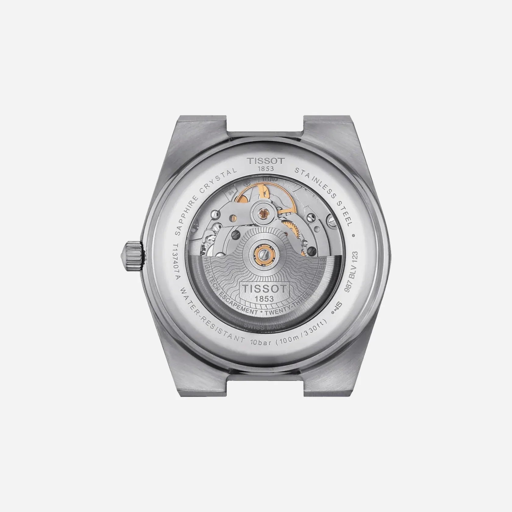 Tissot PRX Powermatic 80 40mm Light Green Dial Grey Stainless Steel Automatic Watch