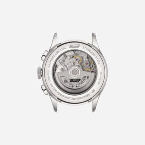 Tissot Telemeter 1938 Silver Dial 42mm Brown Leather Strap Automatic Chronograph Watch