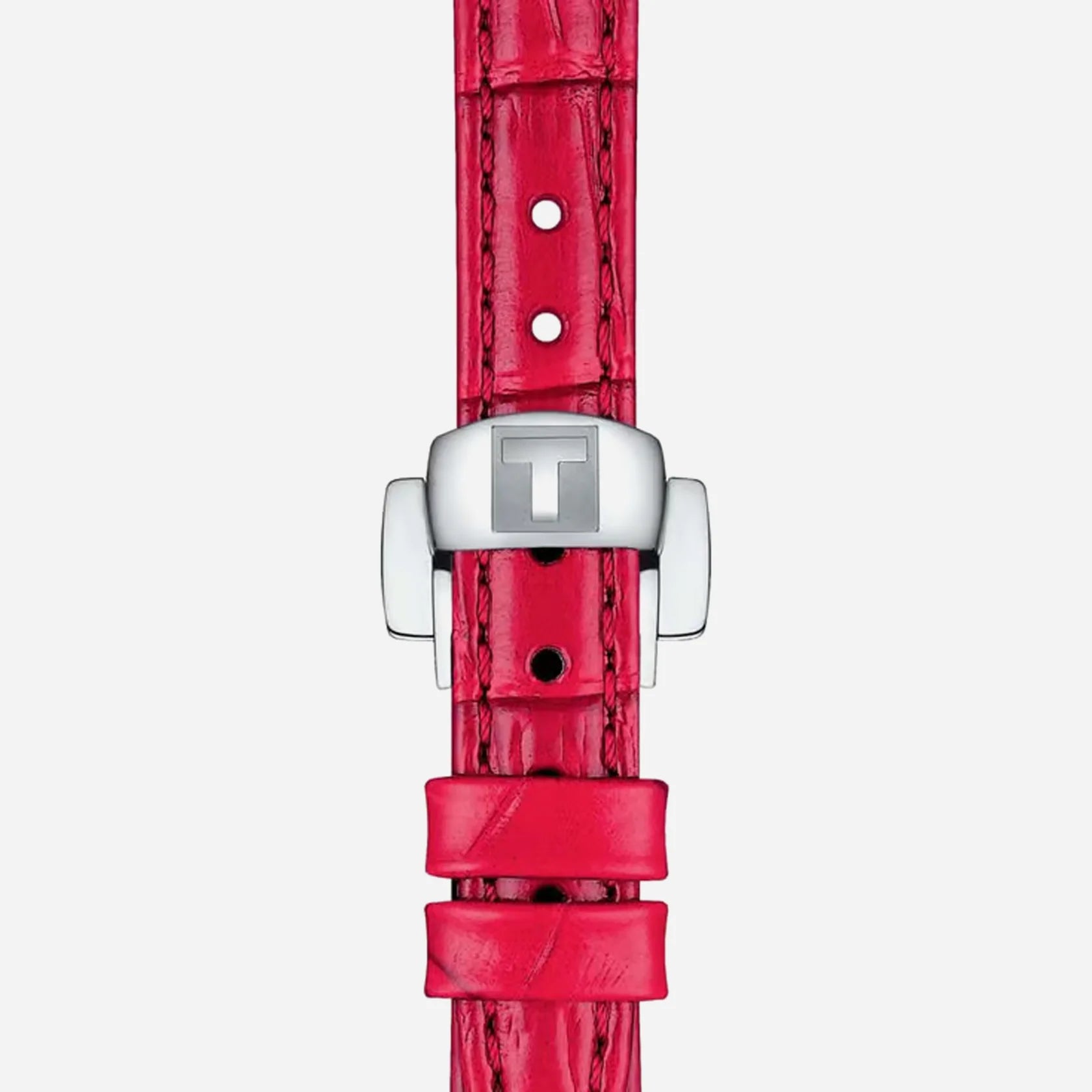 Tissot Bellissima Small Lady White mother-of-pearl Dial 26mm Leather Strap