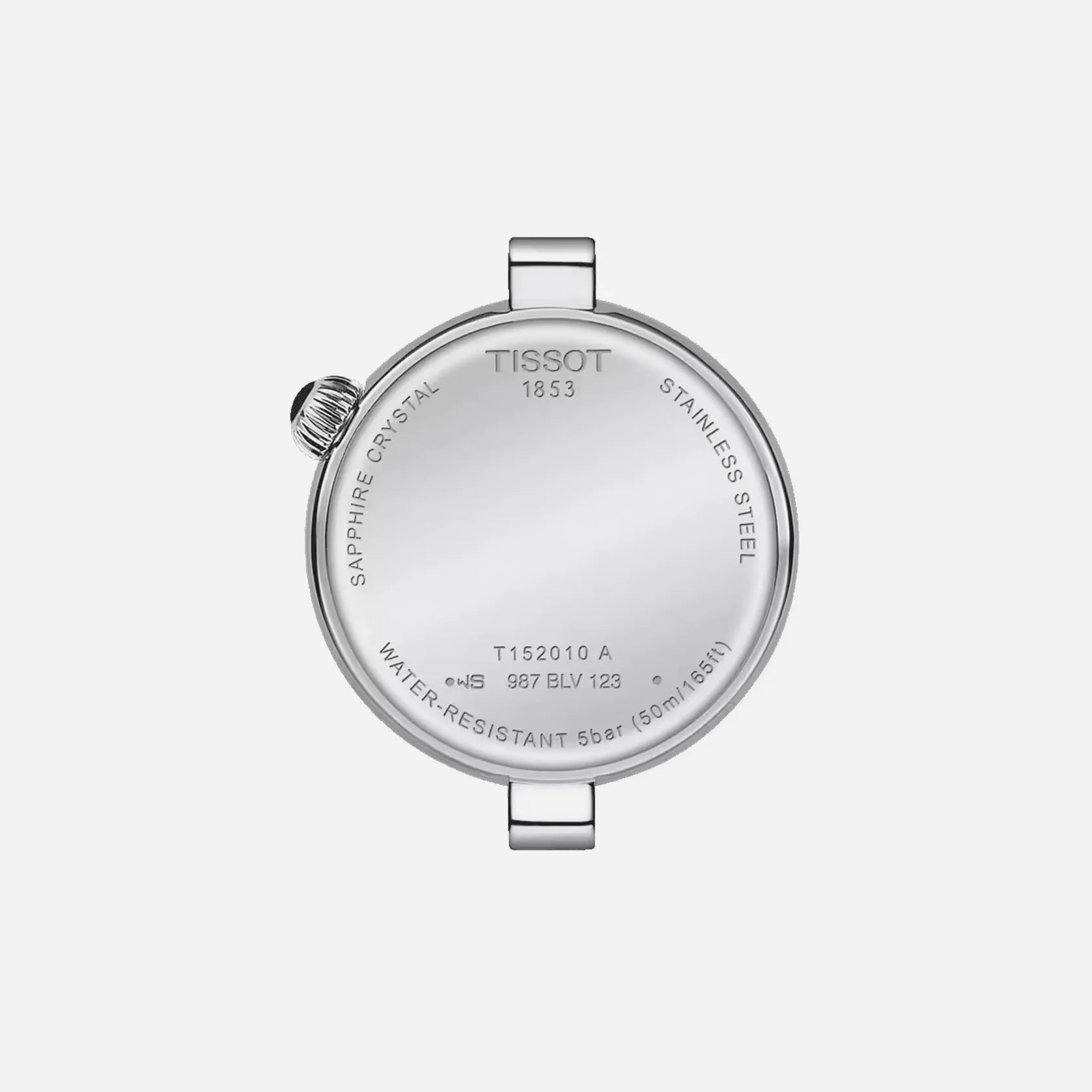 Tissot Desir Graded Silver-Blue Dial 28mm With Blue Leather Strap Watch