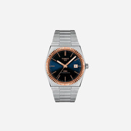 Tissot PRX Powermatic 80 40mm Graded Blue-Black Dial Grey Stainless Steel Steel & 18K Gold Bezel Automatic Watch