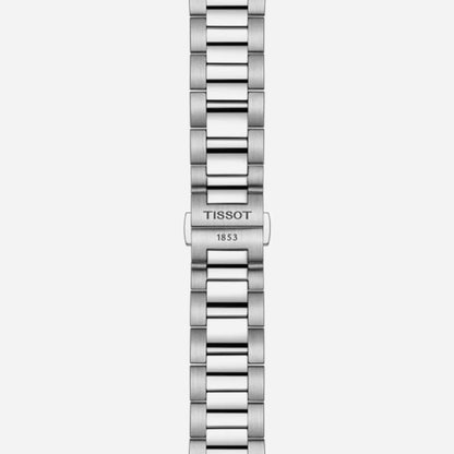 Tissot PR 100 Chronograph Ice Blue Dial Grey Stainless Steel Quartz Watch