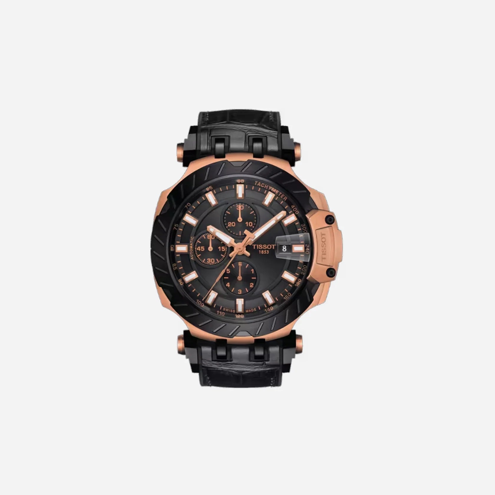 Tissot T-Race Automatic Chronograph 45mm Black Dial