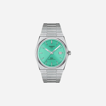 Tissot PRX Powermatic 80 40mm Light Green Dial Grey Stainless Steel Automatic Watch
