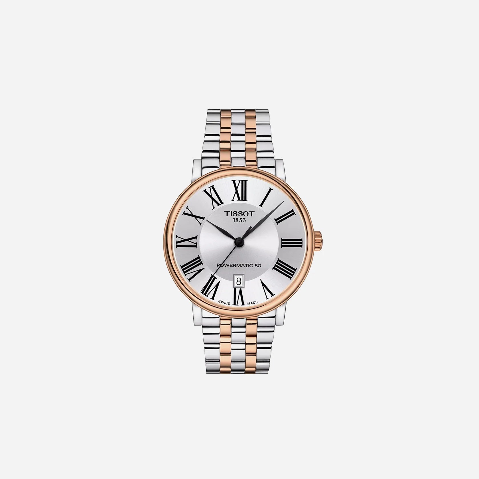 Tissot Carson Premium Powermatic 80 Silver Dial 40mm Swiss Automatic