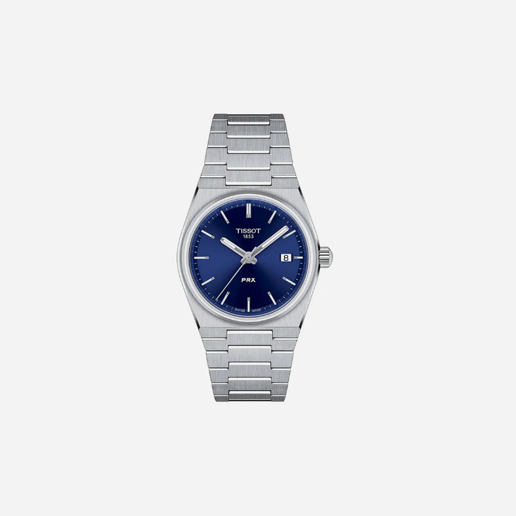 Tissot PRX Men Analog Stainless Steel Watch Navy