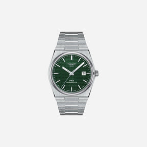 Tissot PRX Powermatic 80 40mm Green Dial Grey Stainless Steel Automatic Watch