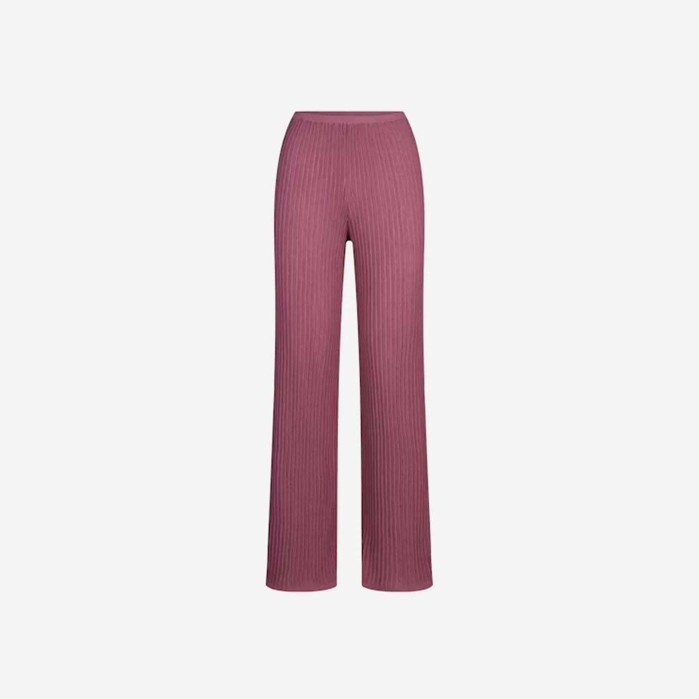 SKIMS Sheer Knit Straight Leg Pant Beet