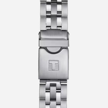 Tissot PRC 200 Chronograph Blue Dial Stainless Steel Bracelet 42mm