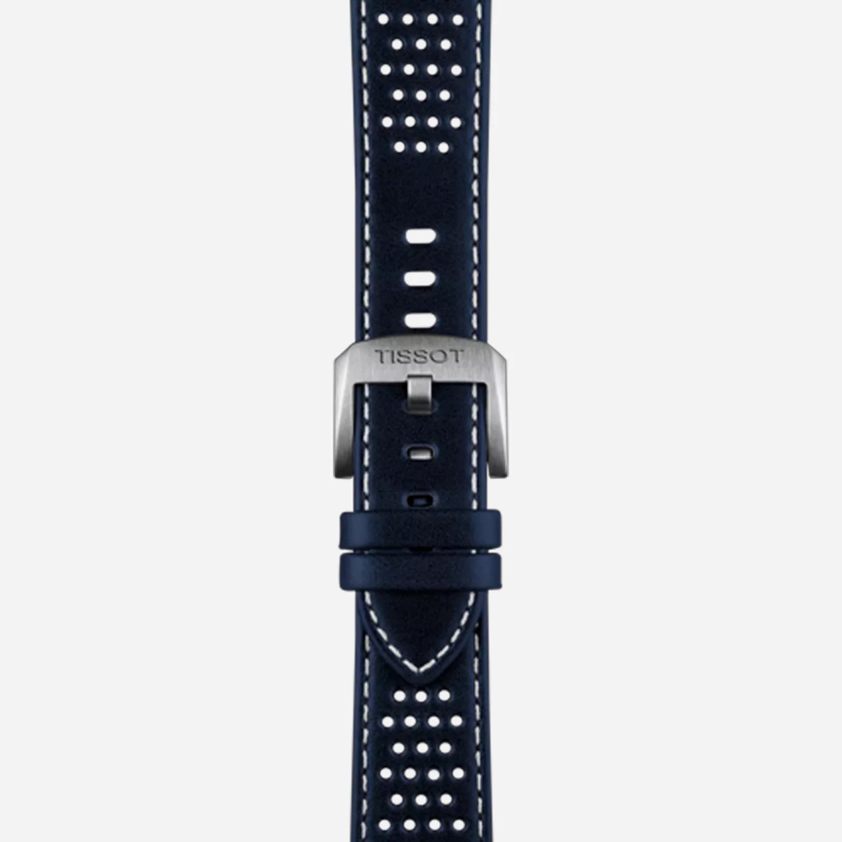 Tissot PR516 Powermatic 80 Blue Dial 40mm Blue Leather Strap Automatic Watch