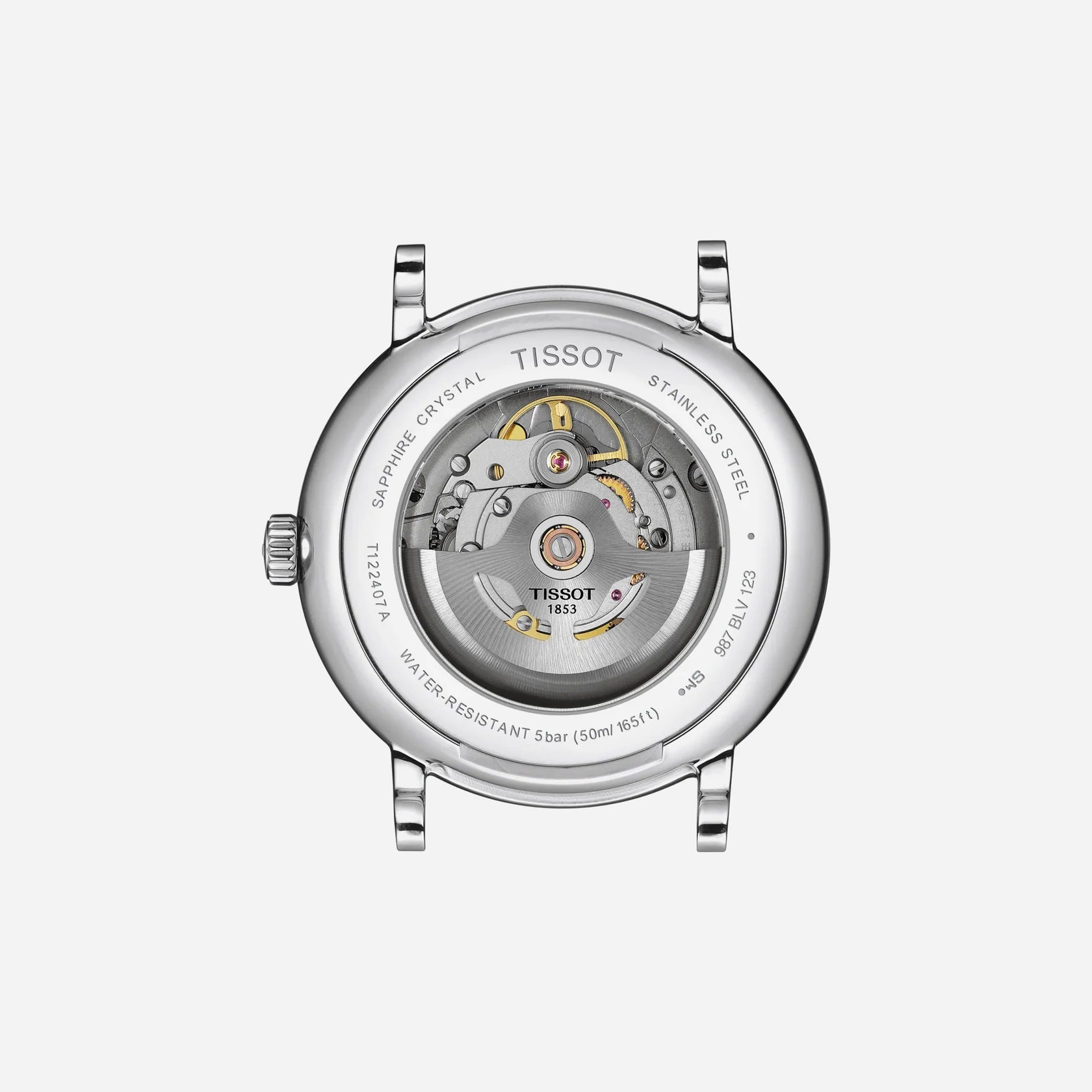 Tissot Carson Premium Powermatic 80 Silver Dial Leather Strap 40mm Swiss Automatic