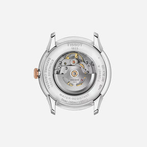 Tissot Chemin Des Tourelles Powermatic 80 42mm Silver Dial Stainless Steel & Rose Gold Watch
