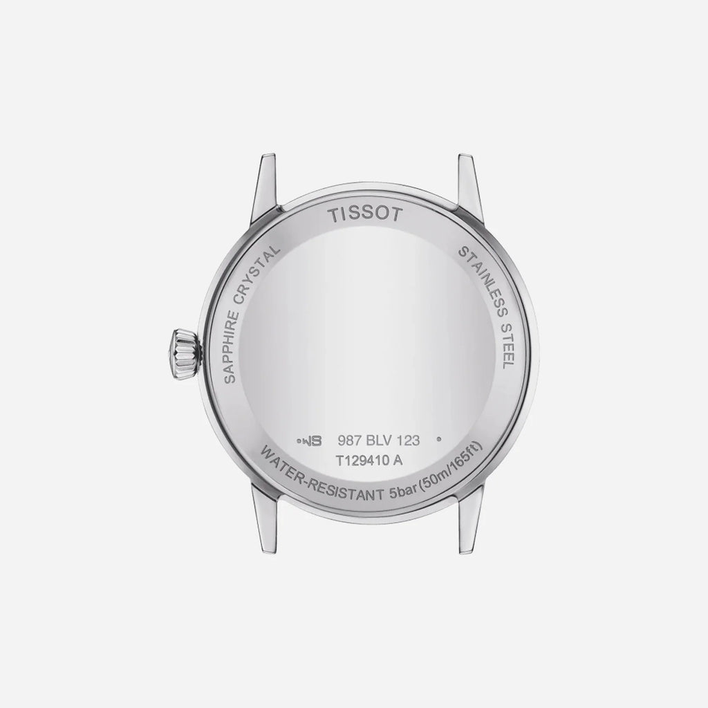 Tissot Classic Dream Quartz Black Dial 42mm Leather Strap