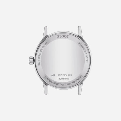 Tissot Classic Dream Quartz Black Dial 42mm Leather Strap