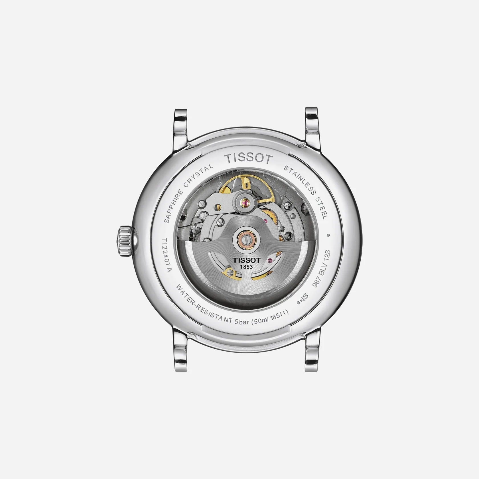 Tissot Carson Premium Powermatic 80 Blue Dial Leather Strap 40mm Swiss Automatic