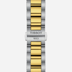 Tissot PR 100 Chronograph Silver Dial Grey & Yellow Gold PVD Stainless Steel Quartz Watch