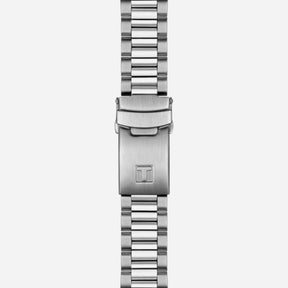 Tissot PR516 Blue Dial 42mm Grey Stainless Steel Quartz Chronograph Watch