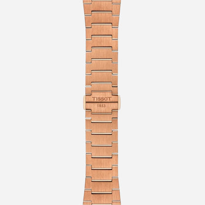 Tissot PRX Powermatic 80 40mm Blue Dial Rose Gold 5N Stainless Steel Automatic Watch