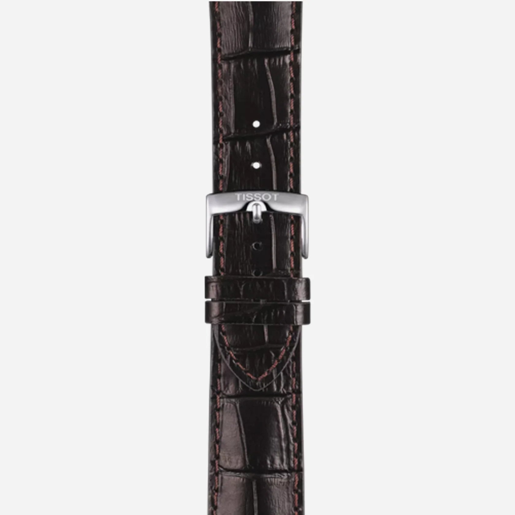 Tissot Chrono XL Classic Green Dial Brown Leather Strap 45mm