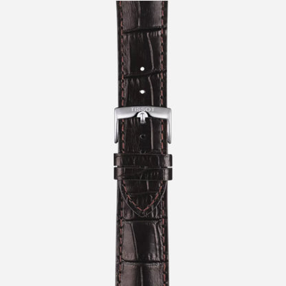 Tissot Chrono XL Classic Green Dial Brown Leather Strap 45mm