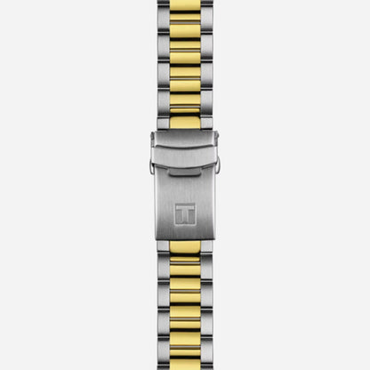 Tissot Seastar 1000 Quartz GMT Black Dial Two-Tone Stainless Steel Bracelet 40mm