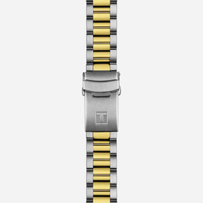 Tissot Seastar 1000 Quartz GMT Black Dial Two-Tone Stainless Steel Bracelet 40mm