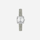 Tissot Lovely Square Silver Dial Stainless Steel Festive Kit 20mm