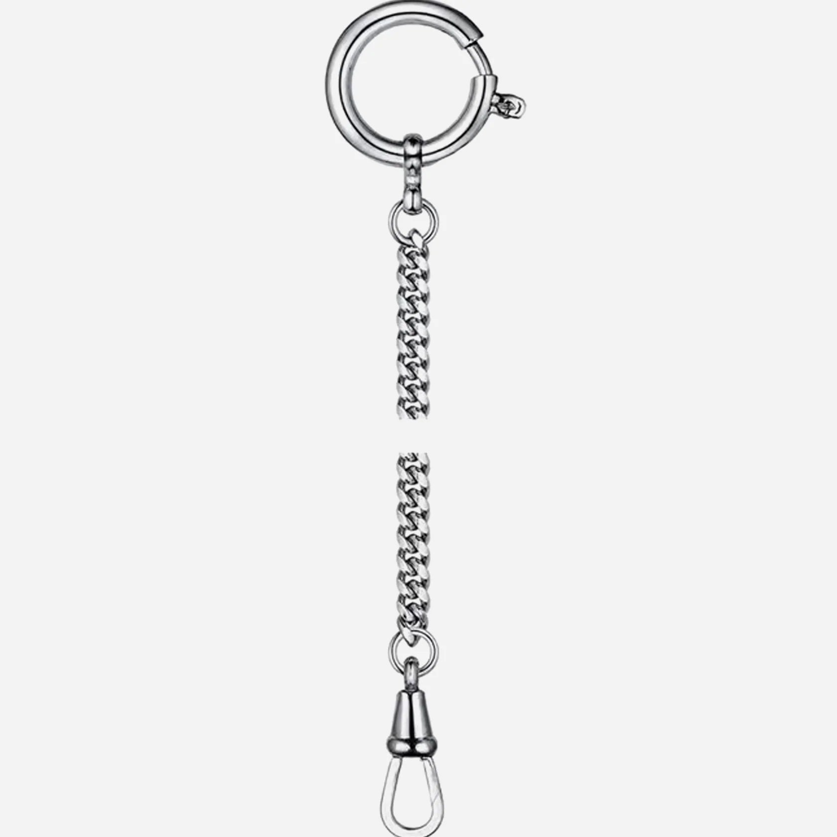 Tissot T-Pocket 52.5mm Silver Dial Stainless Steel Classic Pocket Watch