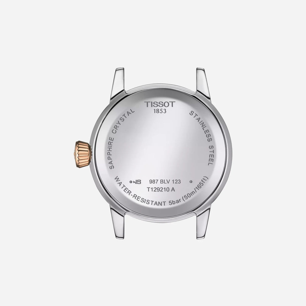 Tissot Classic Dream Lady White Dial 28mm Two-Tone Stainless Steel Quartz Watch