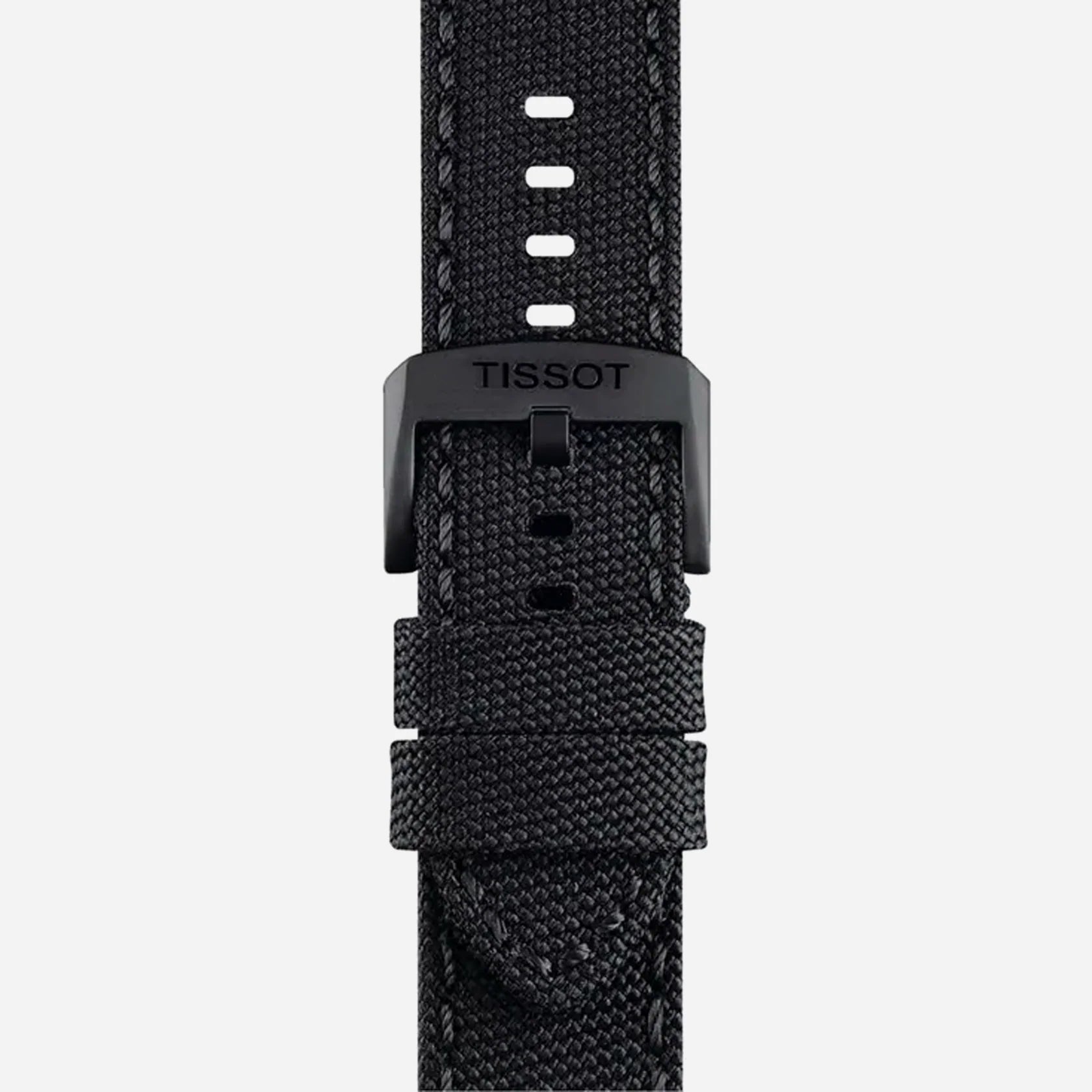 Tissot Chrono XL Black Dial Black Textile Strap 45mm
