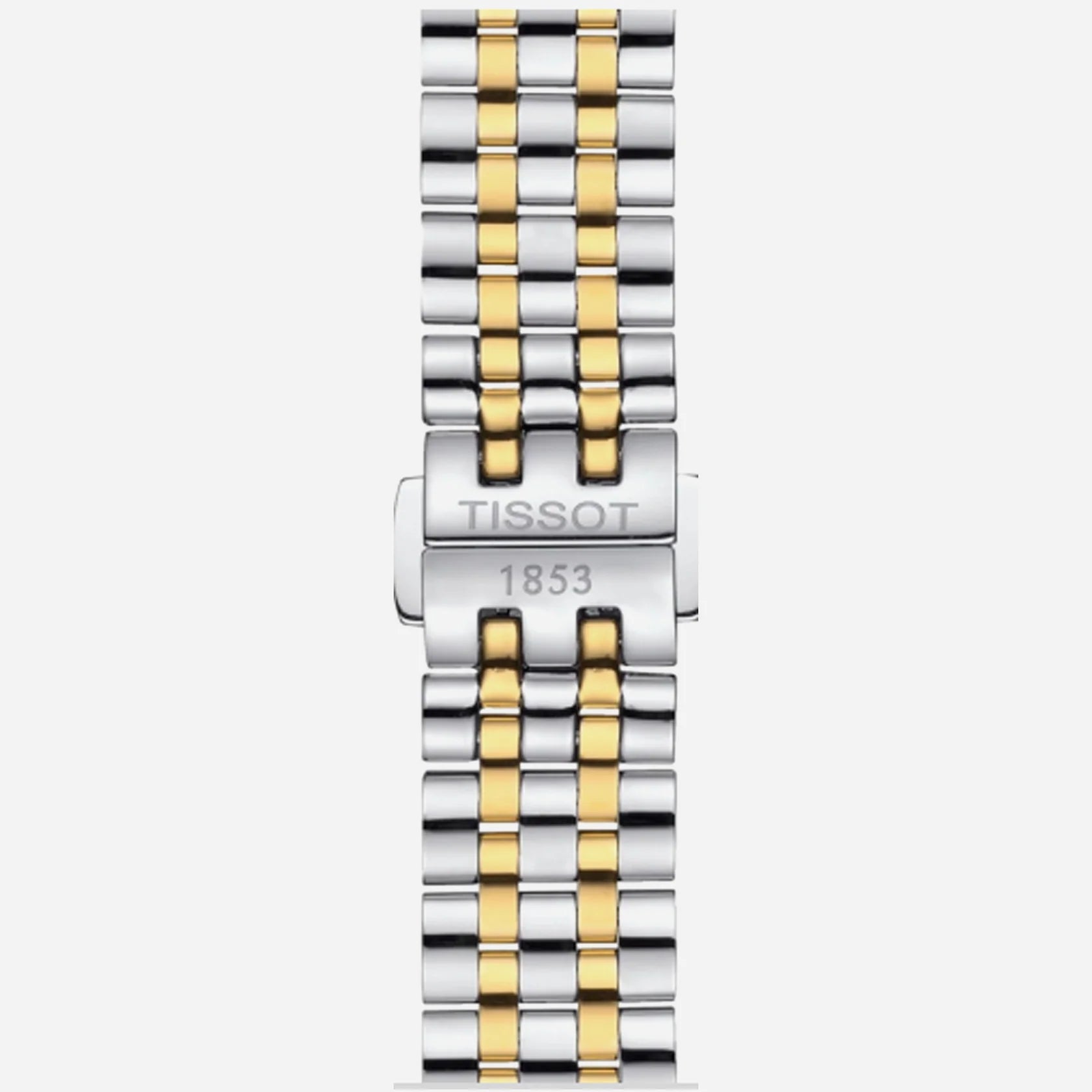 Tissot Carson Premium Automatic Lady Silver Dial Two-Tone Stainless Steel Bracelet 30mm