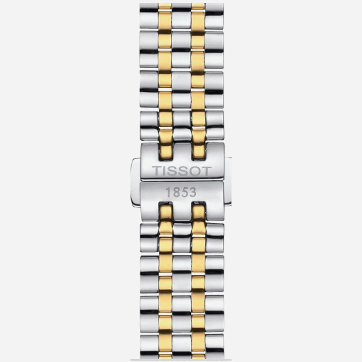Tissot Carson Premium Automatic Lady Silver Dial Two-Tone Stainless Steel Bracelet 30mm